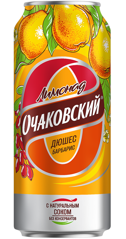 Лимонад Очаковский. Дюшес–Барбарис
