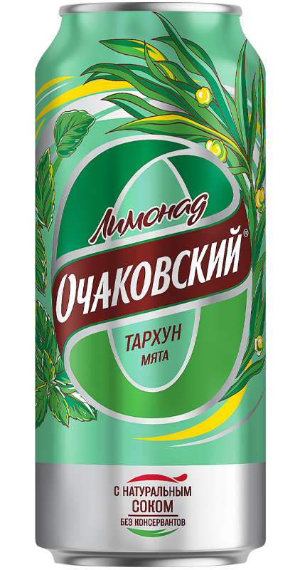 Лимонад Очаковский. Тархун–Мята